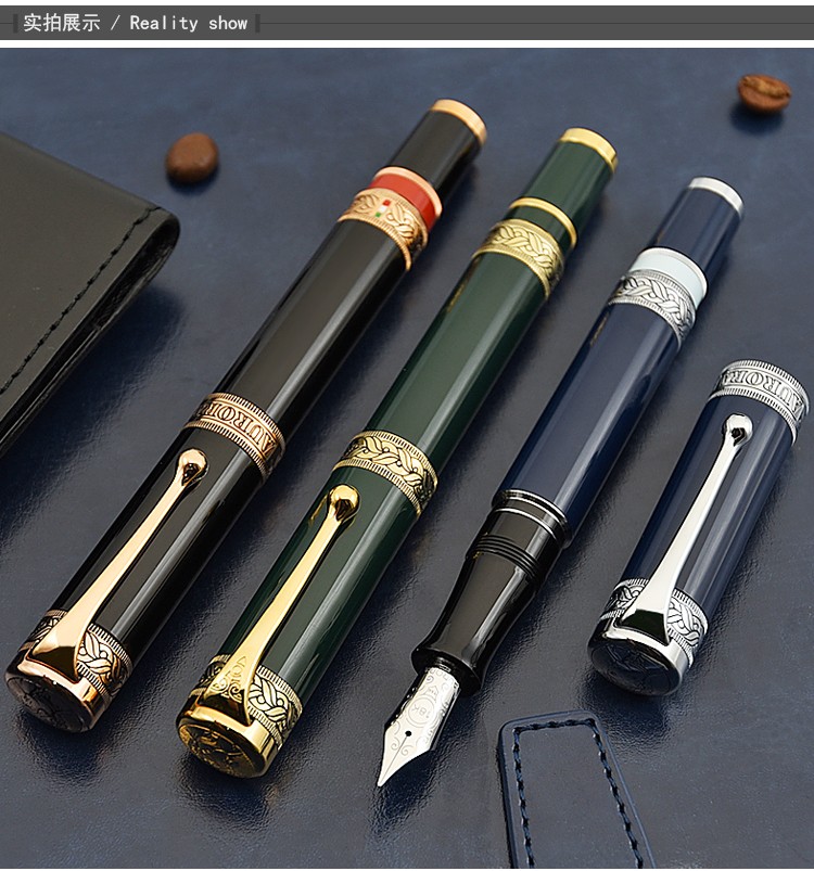 意大利aurora奥罗拉钢笔danteinferno但丁地狱18k金笔尖限量1265支