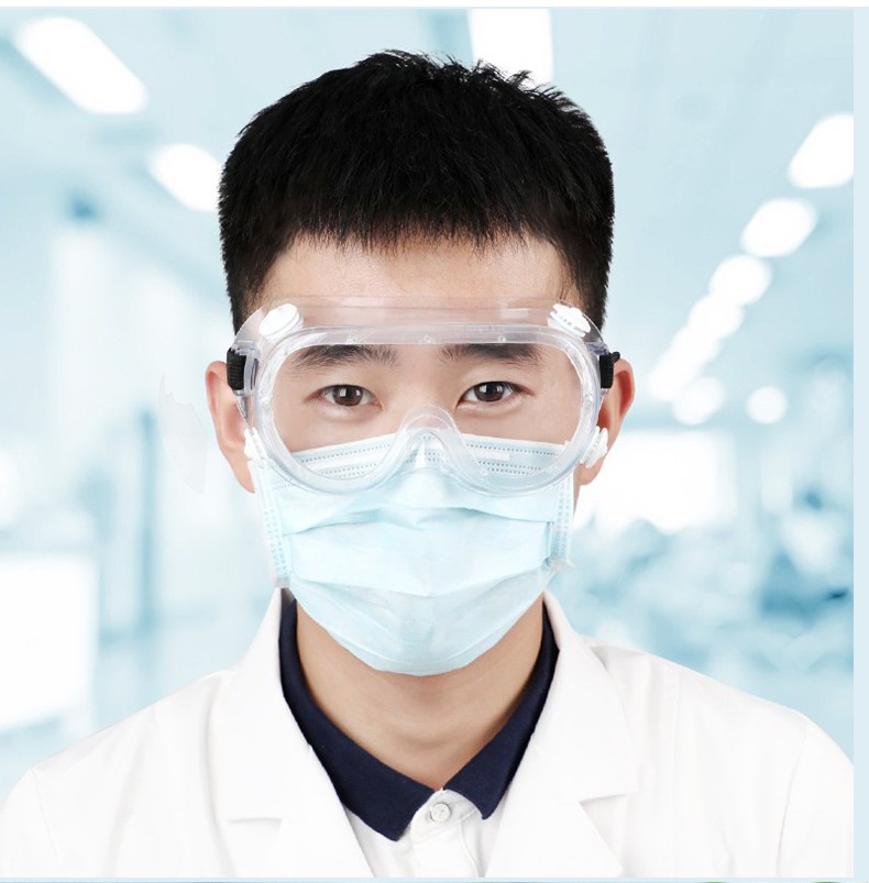 海氏海诺医用护目隔离眼罩防护防护眼医护医疗1副医用护目j1只海诺