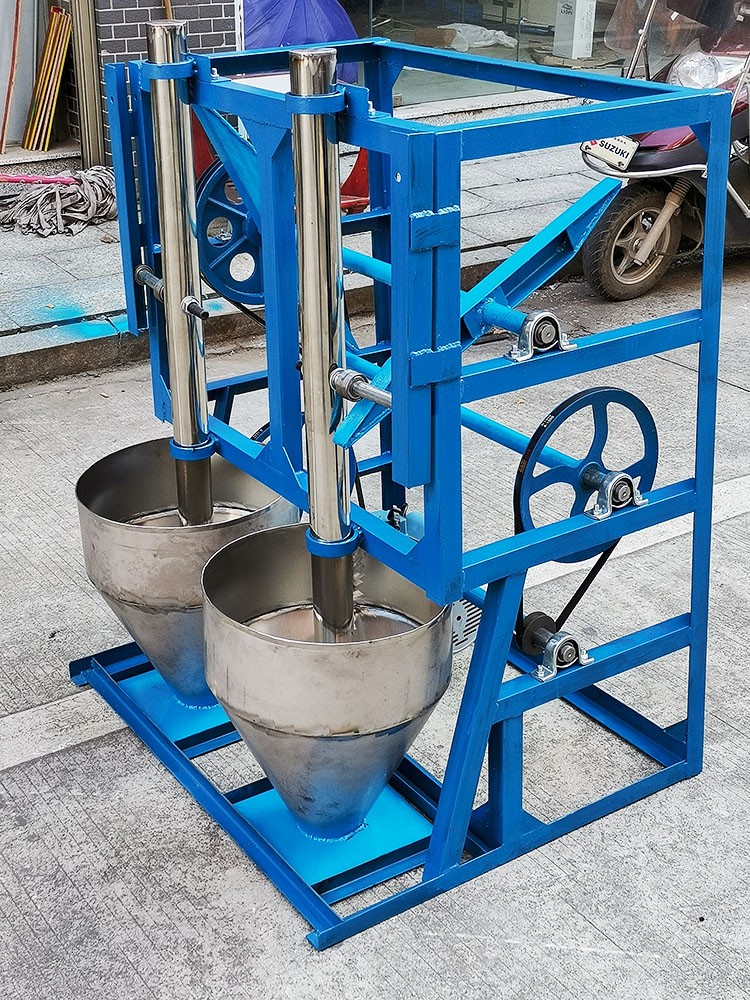 全自动冲辣椒机冲捣锤辣椒粉碎机打海椒机电动冲捣锤打干辣椒面机商用