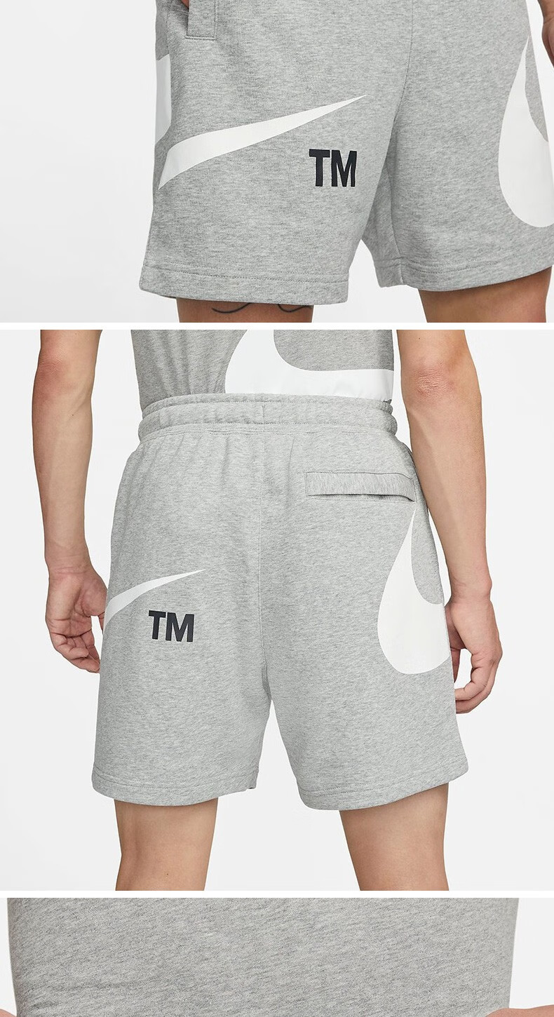 nike耐克短裤男2021夏季新款双大勾休闲透气宽松运动裤五分裤dd5998