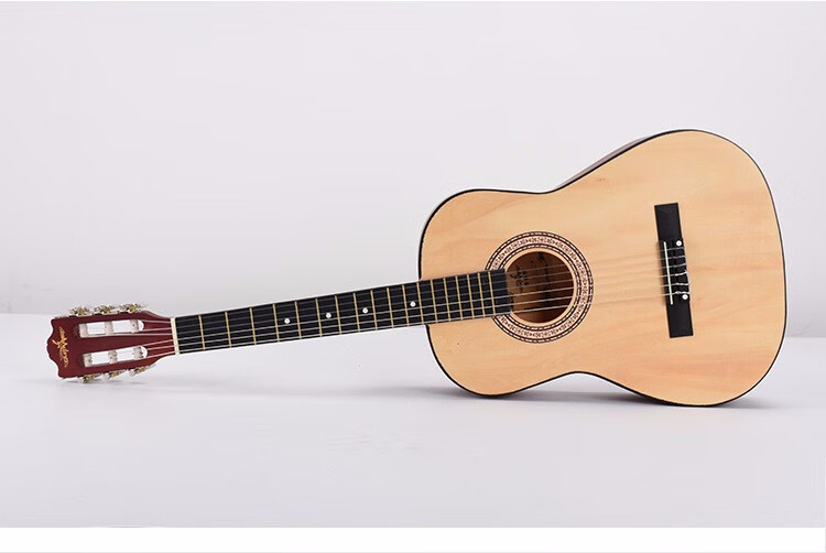 古典吉他初学者学生儿童入门34寸尼龙弦六弦小木吉他34寸古典吉他黑色