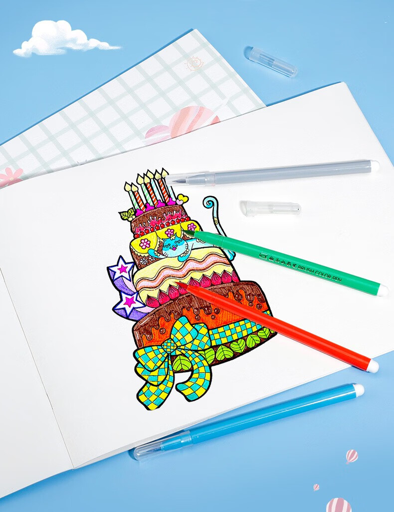 纯易a4图画本加厚绘画本画画本绘画本幼儿园绘画白纸小学生用简约画纸