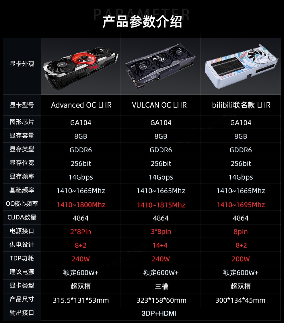 七彩虹igamertx3060ti8g高端电竞吃鸡永劫无间电脑游戏锁算力显卡rtx