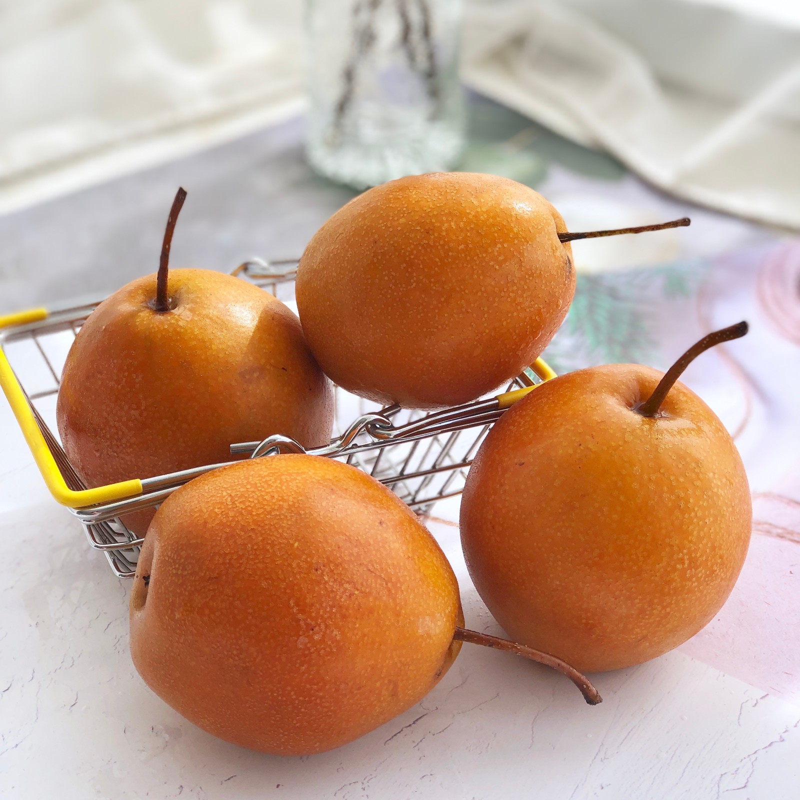 礼盒装小红梨魏县新鲜水果梨子沙梨酸红梨冰糖煮水宝