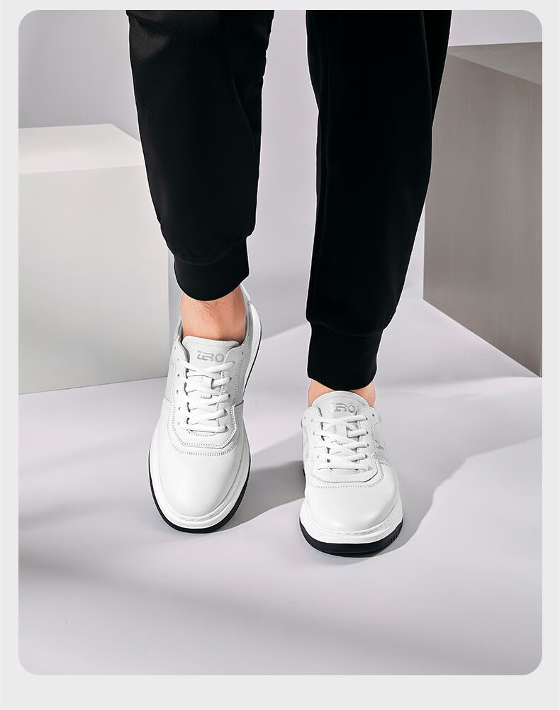 11预售 zero零度男鞋休闲皮鞋2022秋冬新款时尚花皮鞋子男户外旅游