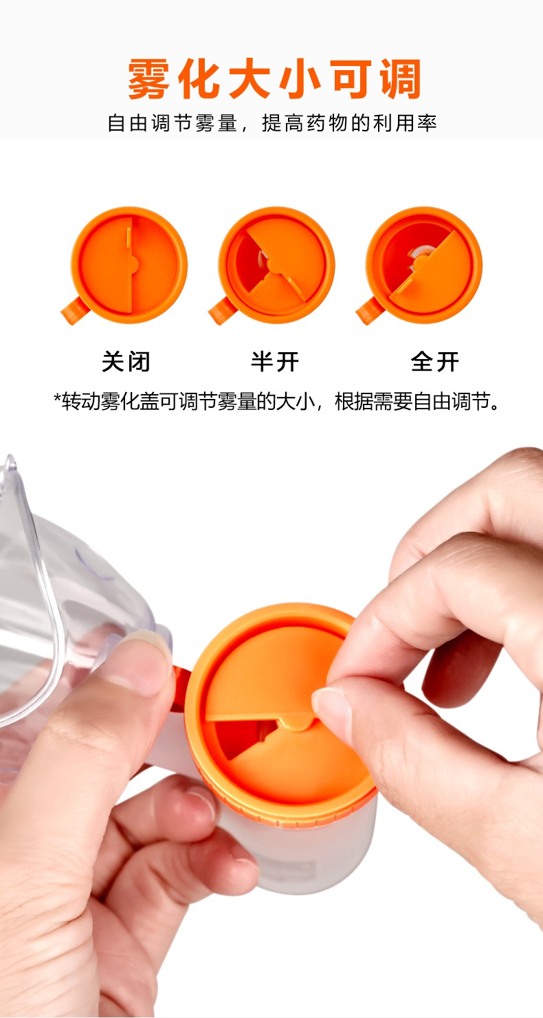 赤兔一次性雾化面罩成人雾化套装可调节雾化面罩雾化杯儿童雾化面罩