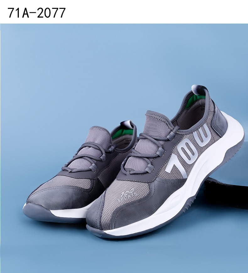 双凤2022春夏软底休闲薄款男鞋运动跑步鞋男71a2077米色38码