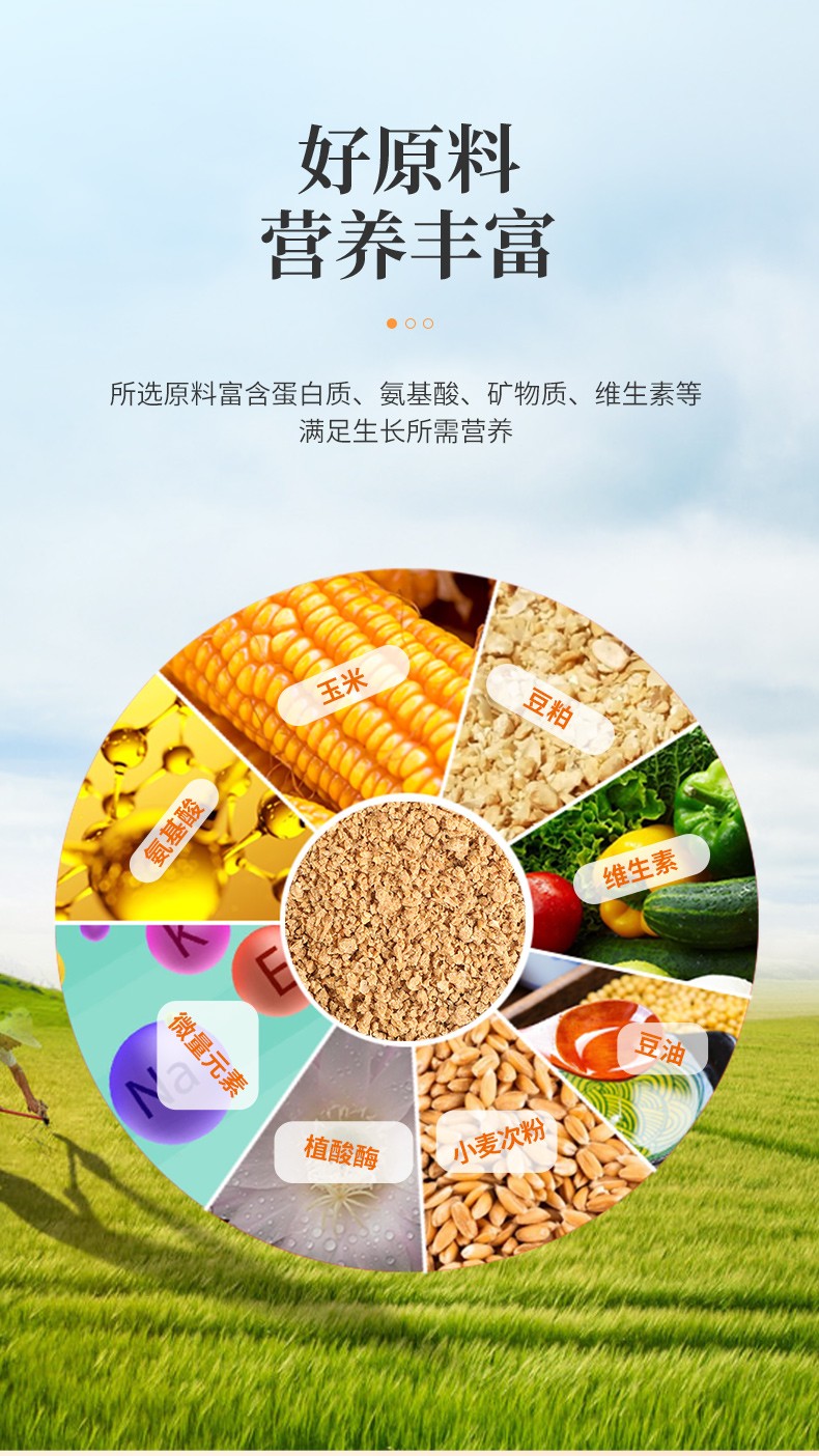 华畜 小鸡饲料颗粒雏鸡饲料全价料肉鸡蛋鸡鹌鹑芦丁鸡饲料鸡食鱼饵