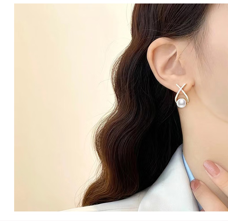 耳坠耳钉女友老婆妈妈情人节礼物淡水珍珠耳环纪念日实用礼物礼盒包装