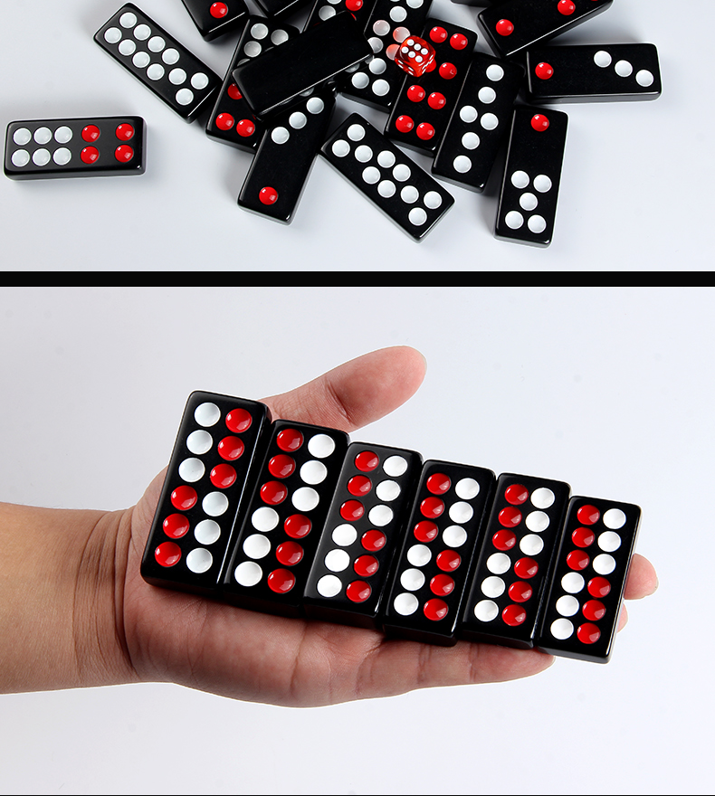 牌九密胺牌骨牌大号天九牌 成人家用手搓推牌九顶牛广东排九牌老人