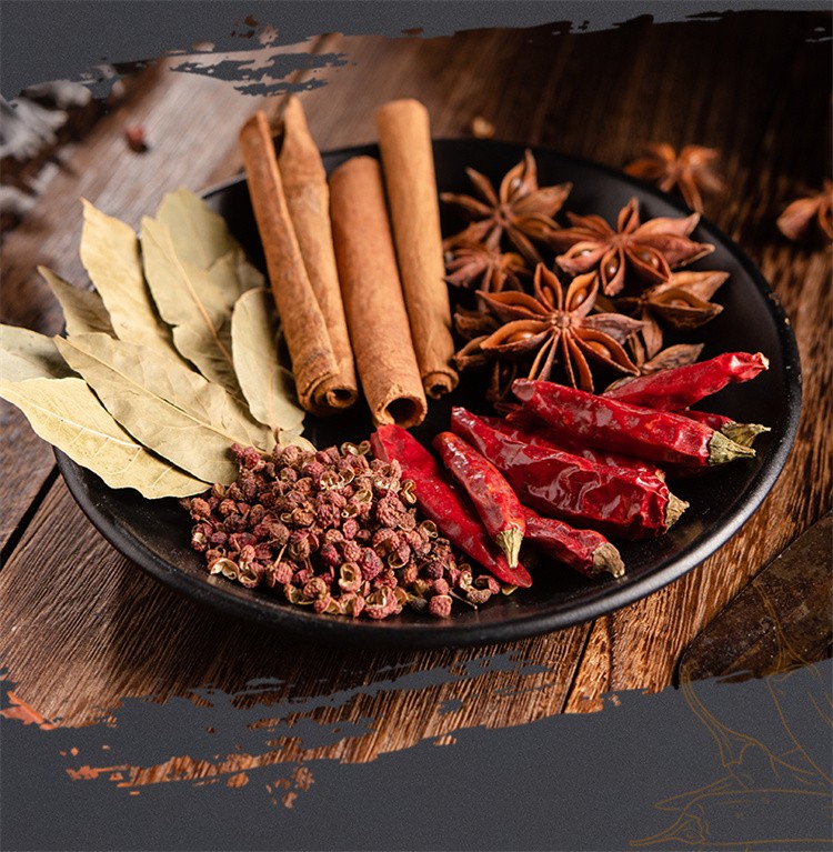 百钻中式香辛料系列卤味大料八角桂皮花椒香叶家用炒菜烹饪调味料花椒