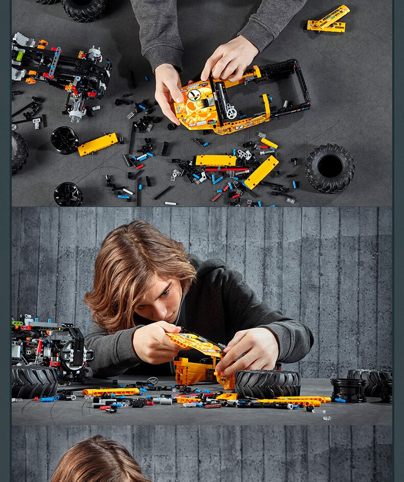 乐高lego机械组科技technic系列拼装积木儿童玩具模型赛车模型男孩