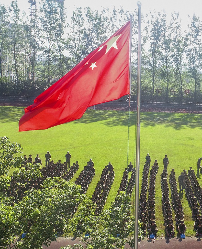 雅迪小手摇旗小红旗 五星红旗带杆杆手摇手挥旗 7号小国旗(50面 50杆)