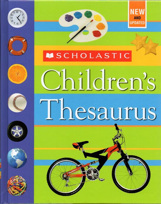 英文原版scholastic childrens thesaurus 精装学乐儿童英语启蒙单词