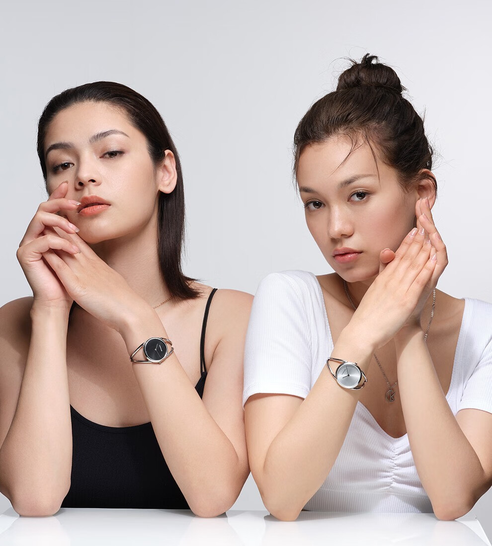 klein手表女ck瑞士进口全球联保简约气质轻奢时尚手镯式腕表明星同款