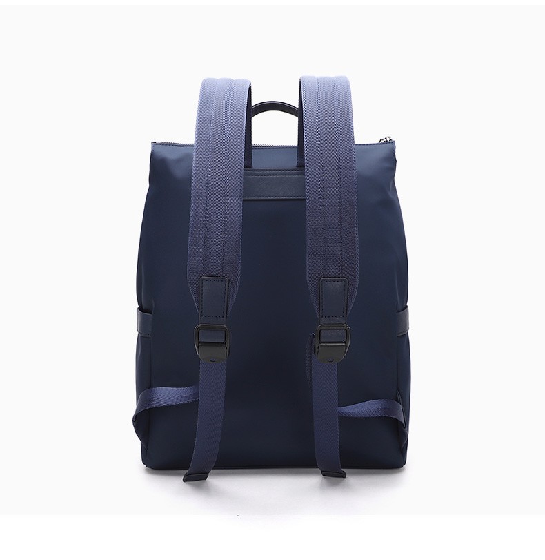 ellehomme男士双肩包帆布背包大容量布包防泼水商务休闲电脑包学生