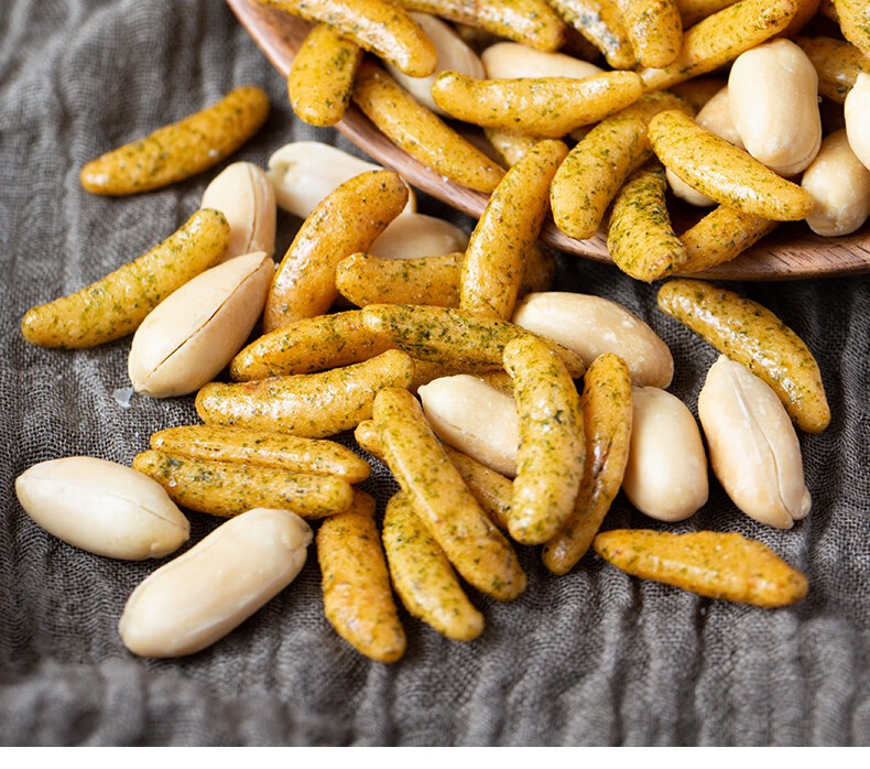 久意 日式 日本柿种花生800g 威士忌酒吧啤酒下酒柿种米果小吃 大包装