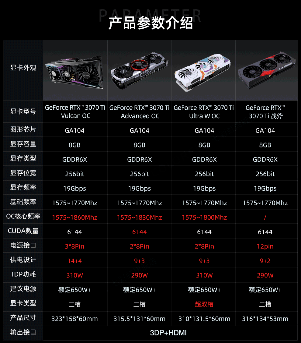 七彩虹igamertx3070tiultrawocad火神战斧电竞永劫无间显卡rtx3070ti