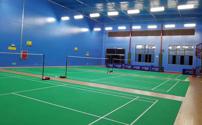 室内led羽毛球馆灯升降灯侧排体育篮球馆照明灯羽毛球场室内防眩目