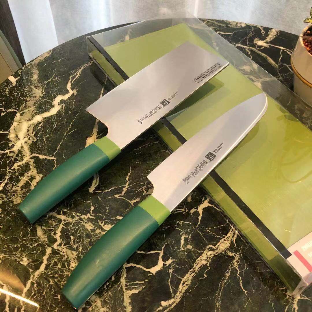 【包装破损】德国双立人now s系列2件套中片刀家用菜刀多用刀切菜切肉