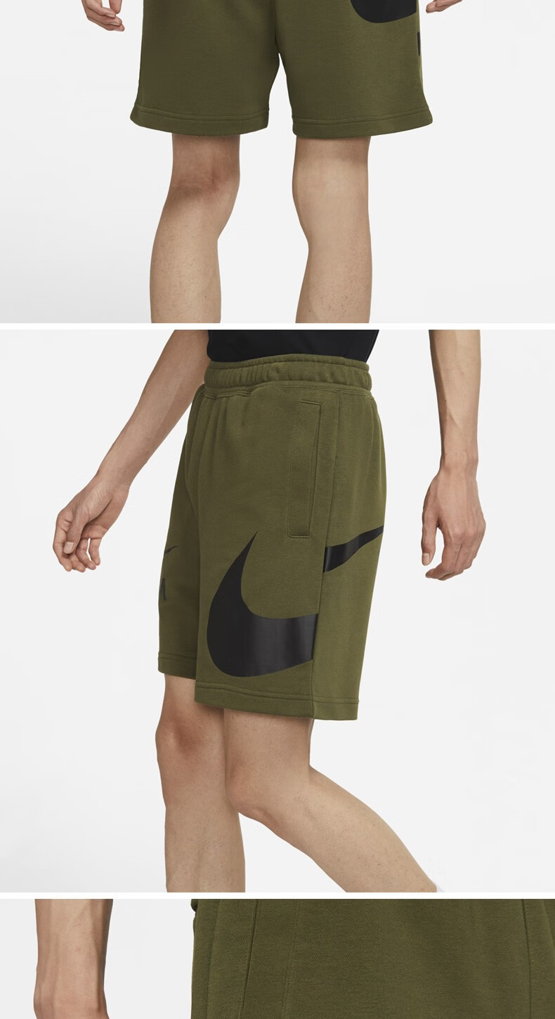 nike耐克短裤男2021夏新款双大勾休闲透气宽松运动裤五分裤dd5998 dd