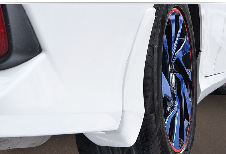 适用于思域挡泥板本田九代思域十代思域挡泥板原车烤漆汽车专用装潢