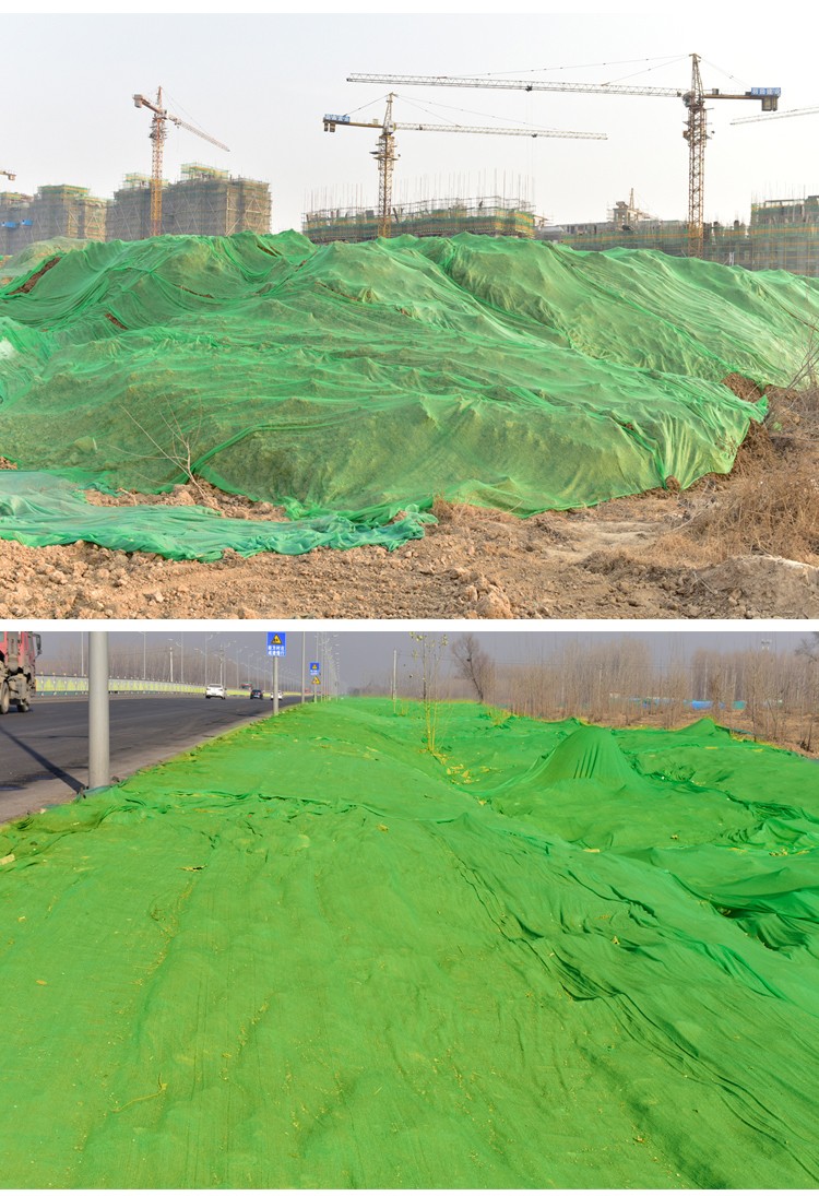 阻燃密目网建筑安全网工地外架防护网电梯网船用防尘网绿色盖土网新料