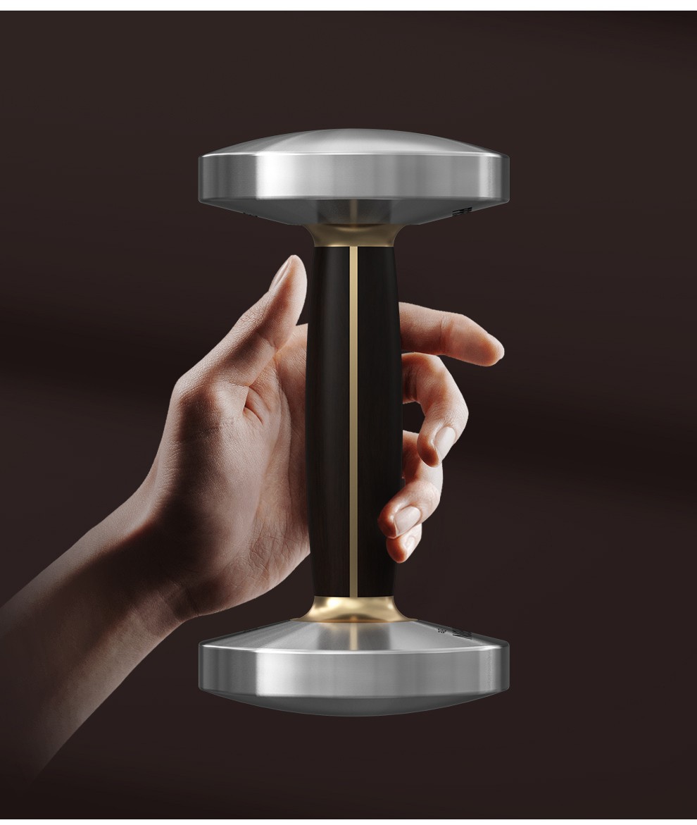 proiron哑铃铜木主义创意礼物可订制办公室商务实用礼品摆件男女家用