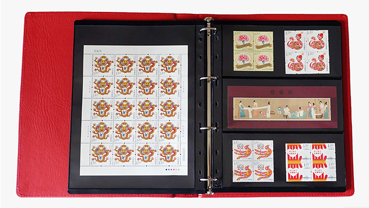 包邮集邮册大容量邮票空册邮票粮票册集邮收藏册集邮保护册收集册活页
