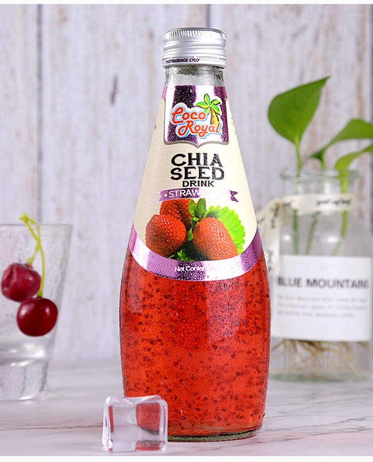 可可优奇亚籽泰国进口饮料(coco royal )原装 290ml 整箱果饮 荔枝味