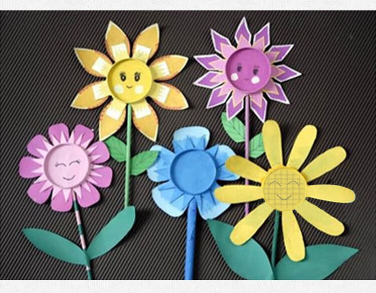 纤雅洁qianyajie一次性纸杯子彩色diy纸杯手工纸杯纯色早教幼儿园儿童