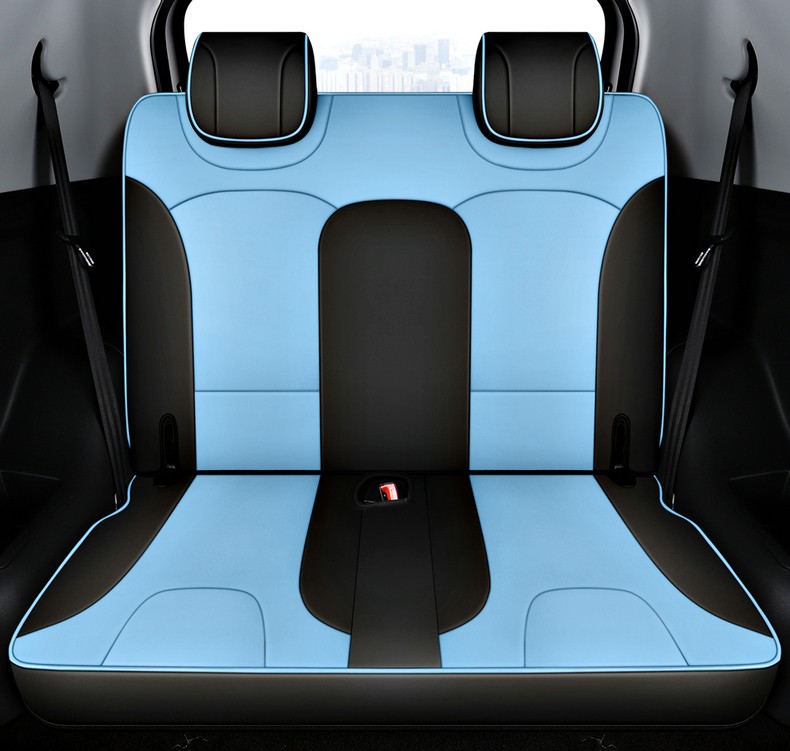 汽车坐垫四季通用专车专用汽车座套麻布款甜蜜粉卡通版小蚂蚁专车专用