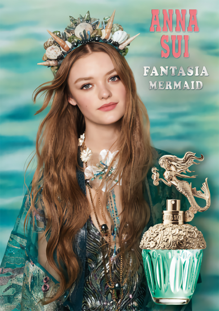 安娜苏(anna sui)筑梦美人鱼淡香水edt 30ml