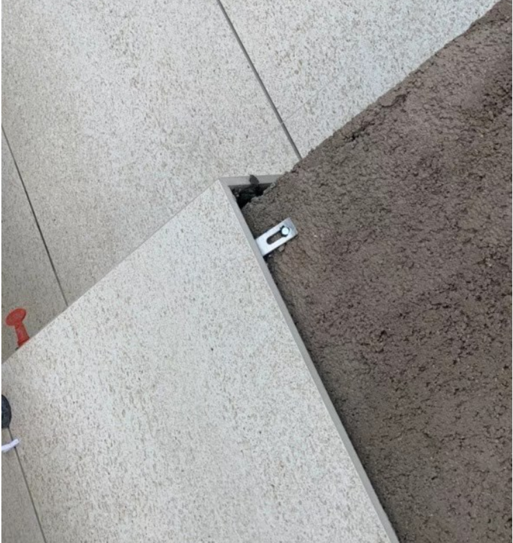 瓷砖干挂件石材大理石干挂型材幕墙挂件铝合金卡扣铝合金k型干挂钩 单