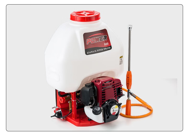 村舍农用打药机汽油高压打农药四冲程泵背负式园林果树喷粉农用背式