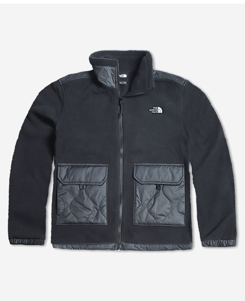 2022秋冬新款thenorthface北面抓绒衣女款户外立领保暖夹克外套7qwc