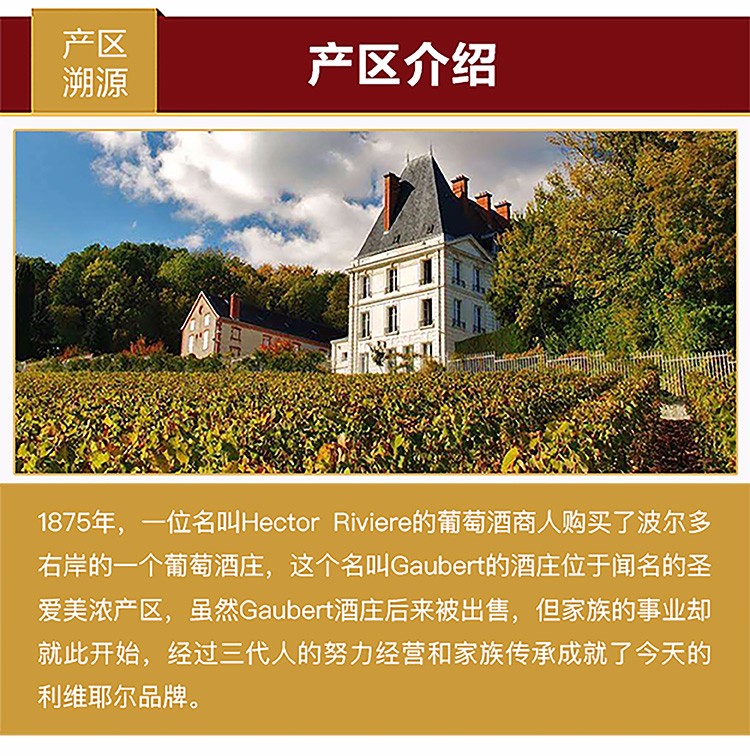 高迪娜庄园干红葡萄酒单瓶750ml红色