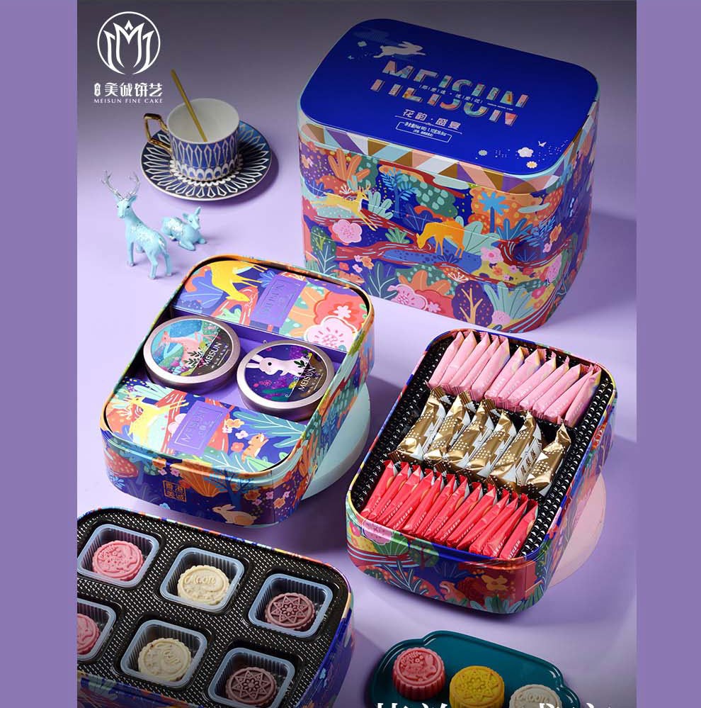 卡券香港美诚礼月饼礼盒中秋节月饼礼盒中秋礼盒礼品港式月饼蛋黄莲蓉