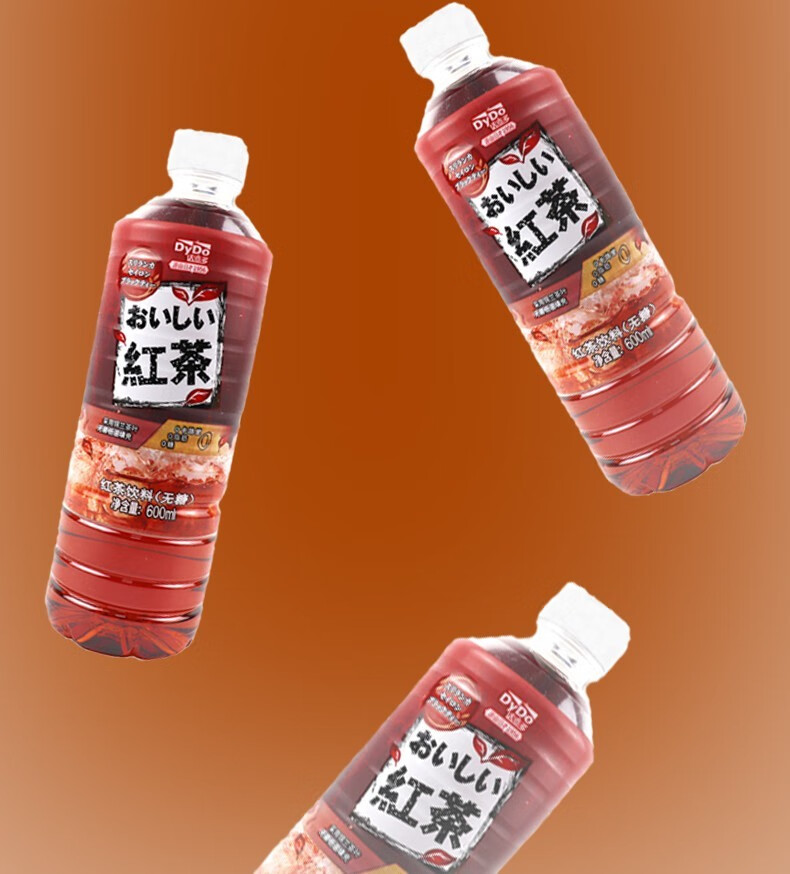 达亦多 dydo红茶饮料整箱装网红好喝的瓶装饮料 红茶600ml*15瓶【图片