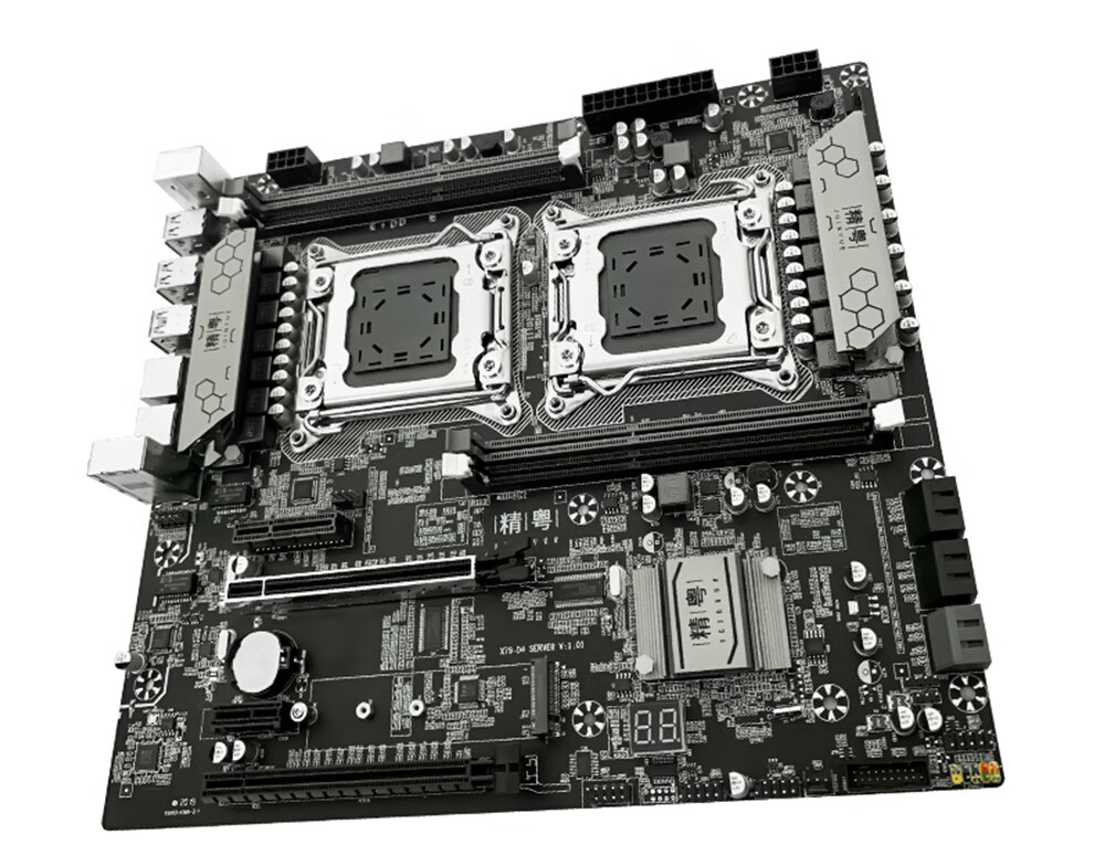 精粤x79双路主板2011针cpu套装ddr3工作室游戏主板至强e52680v2e52670