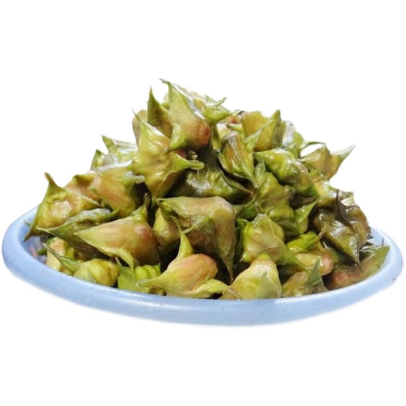 现摘野生小菱角3/洪湖湖区野小菱角新鲜四角两角菱角蔬菜 3斤【图片