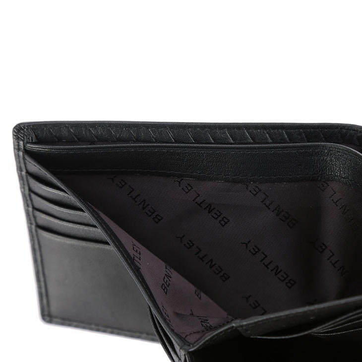 bentley宾利男士短皮夹钱包