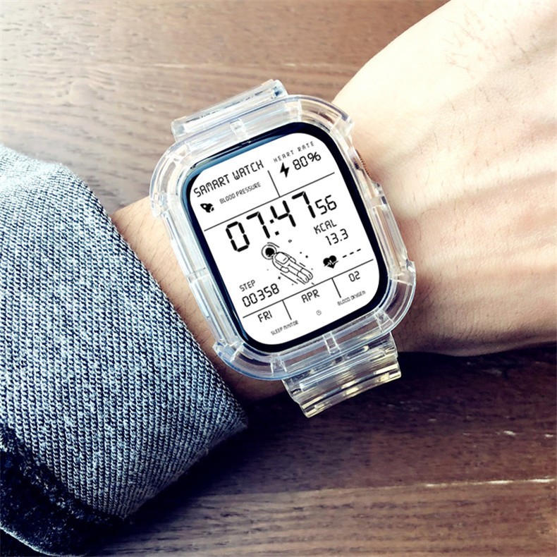 黑科技太空人表盘手表男女学生多功能hw22华强北智能s6电子表光迈潮流