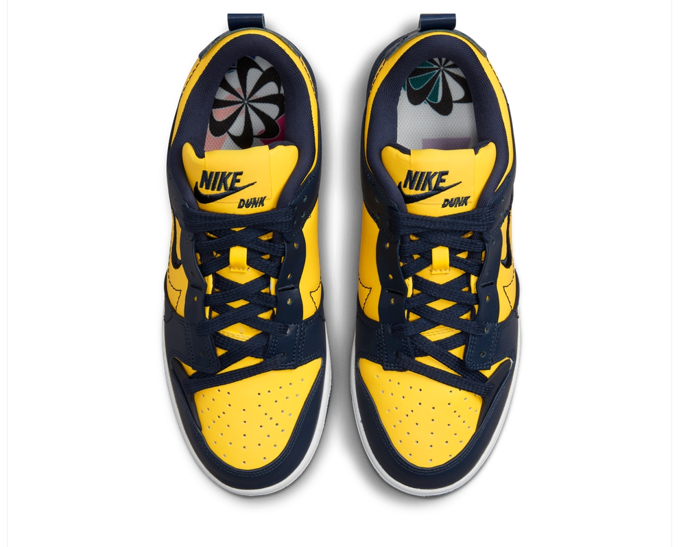 耐克(nike)女子运动鞋个性刺绣板鞋 nike dunk low disrupt 2 dv24-0