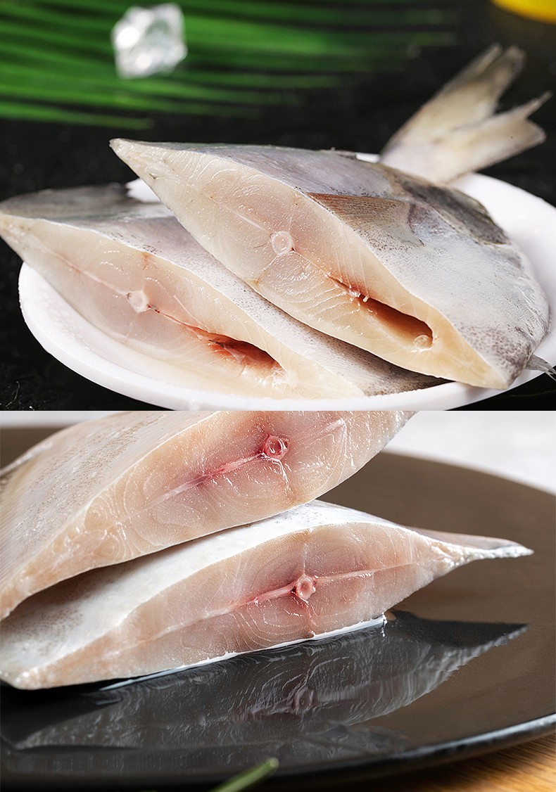 鲟好物生鲜冷冻东海银鲳鱼500g45条平鱼深海扁鱼生鲜鱼类海鲜水产健康