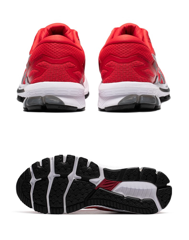 asics亚瑟士2021秋冬男鞋跑鞋稳定支撑耐磨舒适运动鞋gt100010白色