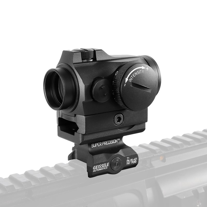 雷蛇t2红点瞄甲烷气体遥测仪测距用瞄准镜全息内红点瞄带底座 t2黑色