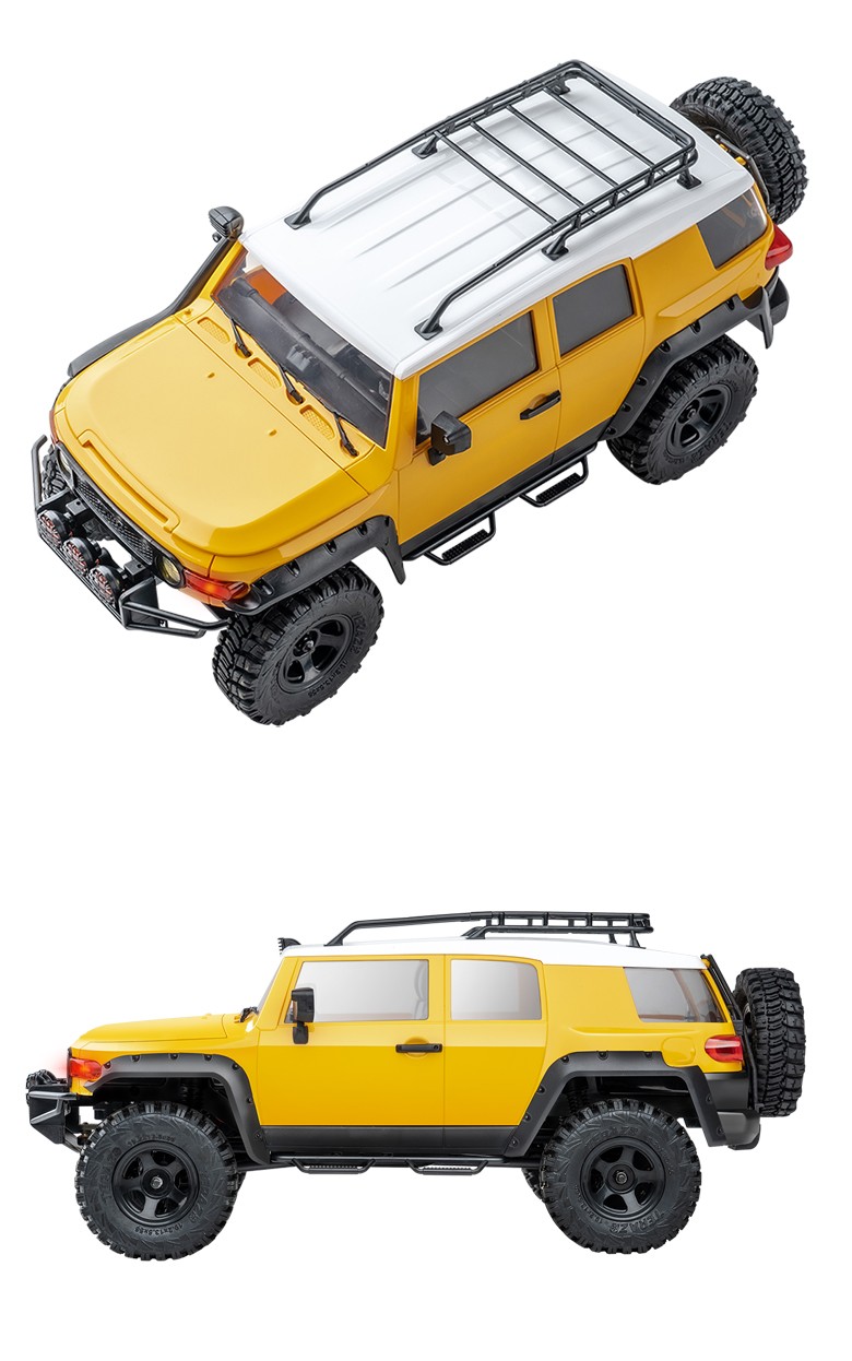 新款限时特价fms118酷路泽fj仿真模型车rc遥控车攀爬车越野车全比例