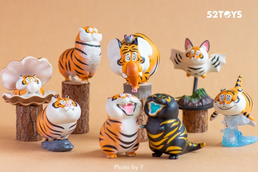 胖虎盲盒玩具手办福袋盲袋扭蛋摆件盲盒娃娃全套惊喜生日礼物胖虎祈愿