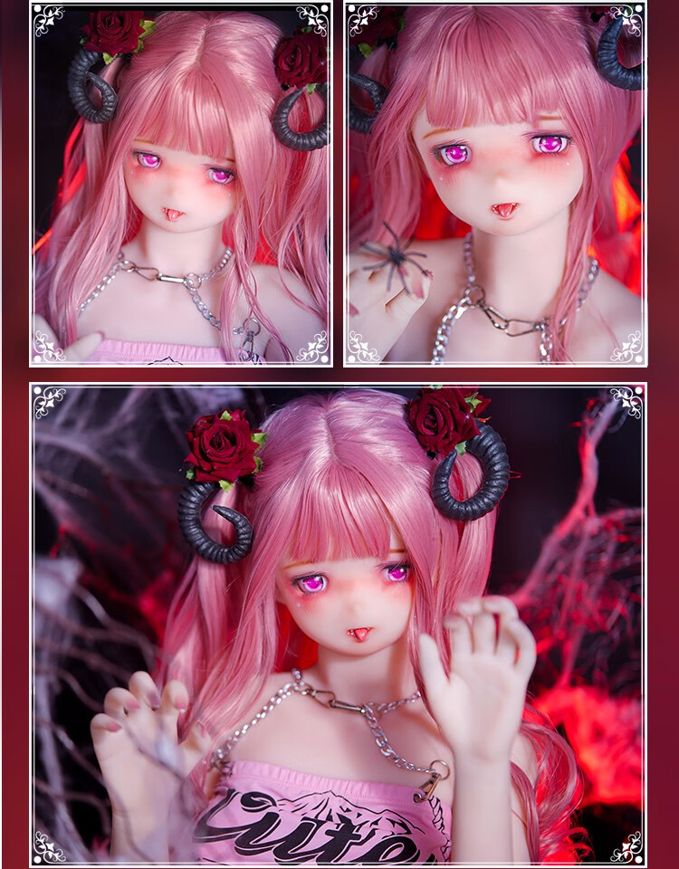 魔族人形恋恋二次元硅胶全实体等身手办摆件模型玩偶动漫周边145cm158